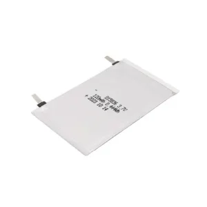015836 120mAh 3.7V Ultra-thin Lithium Polymer Battery Customization