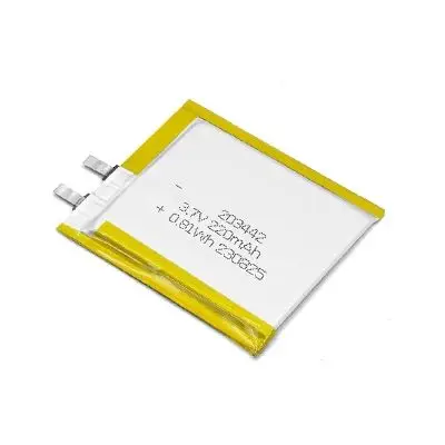023442 220mAh 3.7V Ultra-thin Lithium Polymer Battery Customization - Image 3