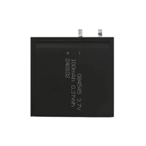 084545 100mAh 3.7V Ultra-thin Lithium Polymer Battery Customization