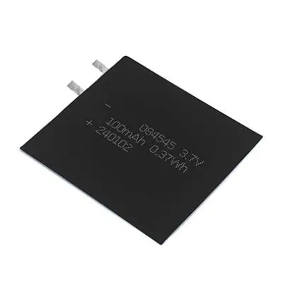084545 100mAh 3.7V Ultra-thin Lithium Polymer Battery Customization - Image 4