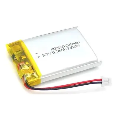 402030 200mAh 3.7V Lithium Polymer Battery Customization - Image 3