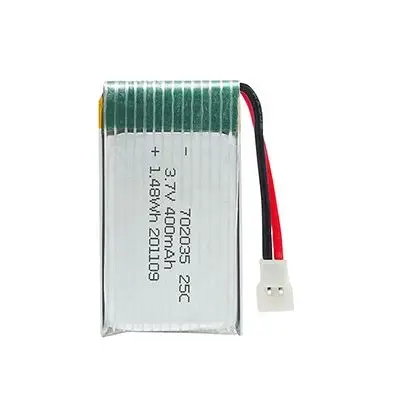 702035 400mAh 3.7V High-Rate Lithium Polymer Battery Customization
