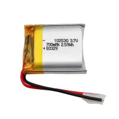 12530 700mAh 3.7V Lithium Polymer Battery Customization - Image 2