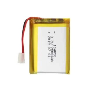 104050 2500mAh 3.7V Lithium Polymer Battery Customization