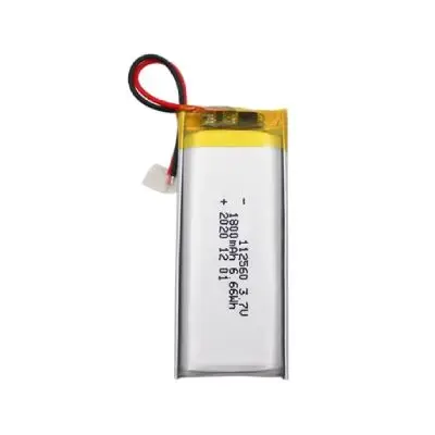 112560 1800mAh 3.7V Lithium Polymer Battery Customization