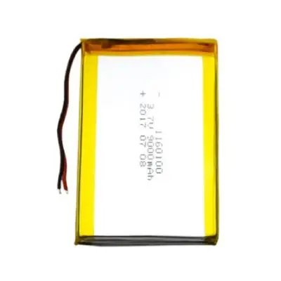 1160100 9000mAh 3.7V Lithium Polymer Battery Customization