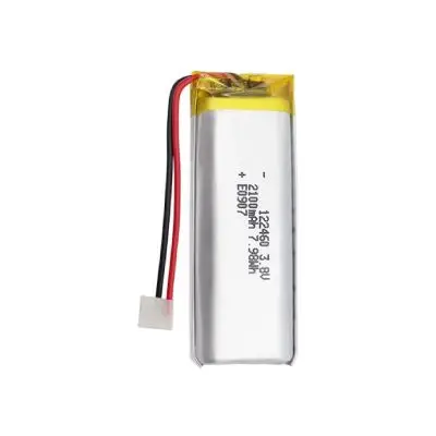 122460 2100mAh 3.8V Lithium Polymer Battery Customization
