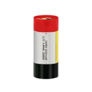 18450 1200mAh 3.7V Pouch cylindrical Battery Customization