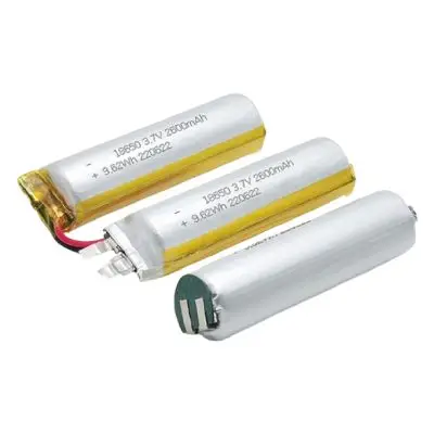 18650 2600mAh 3.7V Pouch cylindrical Battery Customization - Image 2