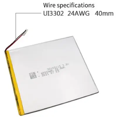 32105115 6000mAh 3.8V Lithium Polymer Battery Customization - Image 2