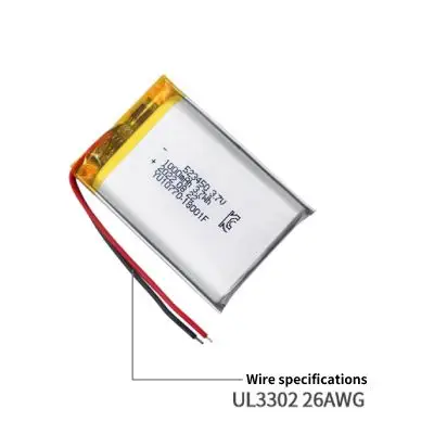 523450 1000mAh 3.7V Lithium Polymer Battery Customization - Image 3