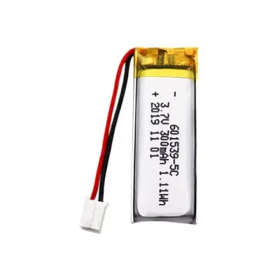 601539 300mAh 3.7V 5C Lithium Polymer Battery Customization