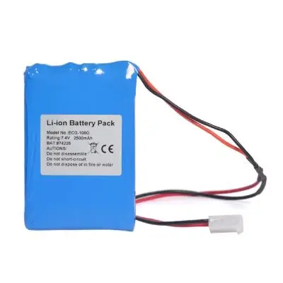 7.4V 2500mAh Lithium Battery Pack For Contec ECG