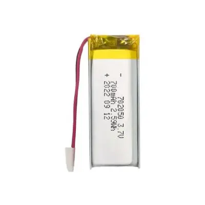 702050 700mAh 3.7V Lithium Polymer Battery Customization