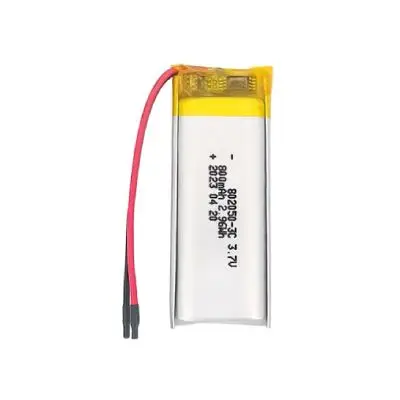 802050 800mAh 3.7V 3C Lithium Polymer Battery Customization