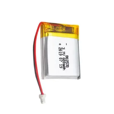 802530 600mAh 3.7V Lithium Polymer Battery Customization