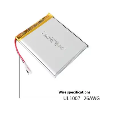 955565 5000mAh 3.7V Lithium Polymer Battery Customization - Image 3