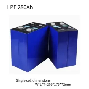 3.2V 280Ah LiFePO4 Lithium Prismatic Iron Battery Customization