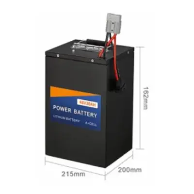 48V 30Ah LiFePO4 Lithium Cell Pack for Golf Cart Customization - Image 2