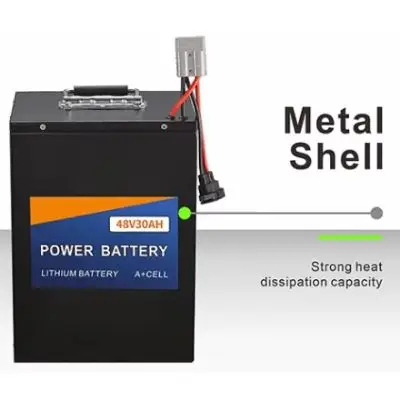 48V 30Ah LiFePO4 Lithium Cell Pack for Golf Cart Customization - Image 3