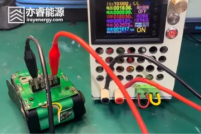 charge the battery at 0.02C for 28 days