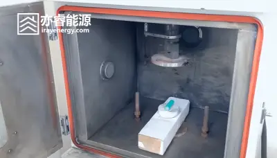 Lithium-ion battery crush test
