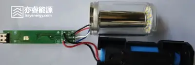 Little Wildman Flashlight Internal Structure View 2
